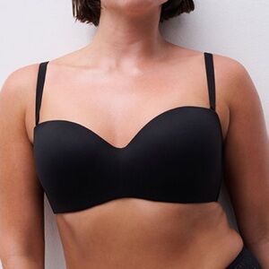 Wacoal Women’s Elegant Black Strapless Bra Size 34DDD